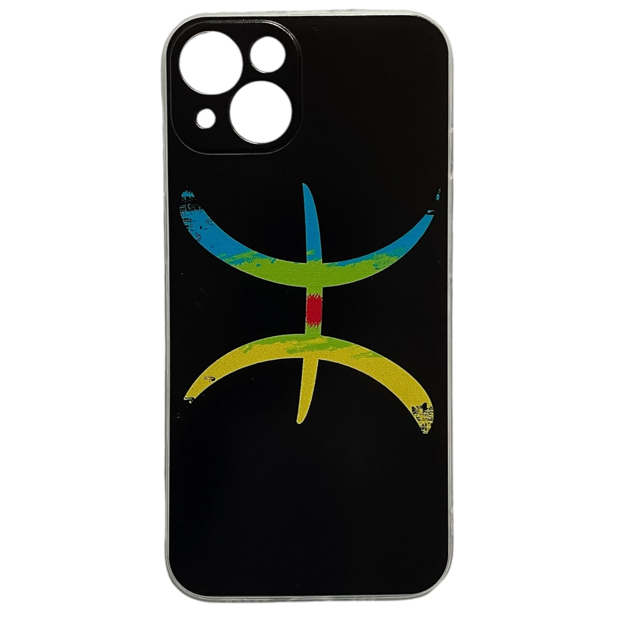 Coque Amazigh signe coloré